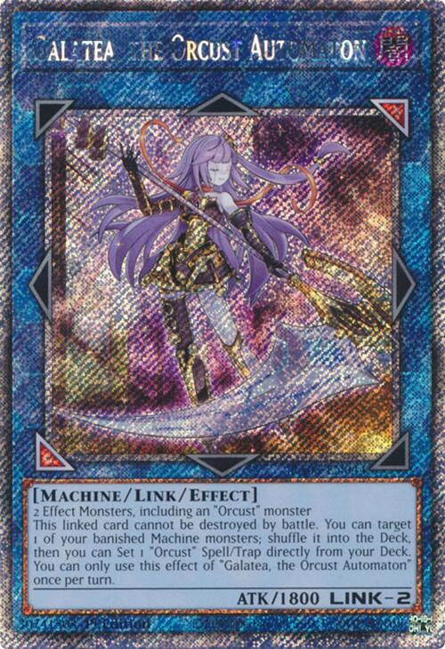 Galatea, the Orcust Automaton (Platinum Secret Rare) [RA03-EN044] Platinum Secret Rare | Deep Dive Games St. Marys