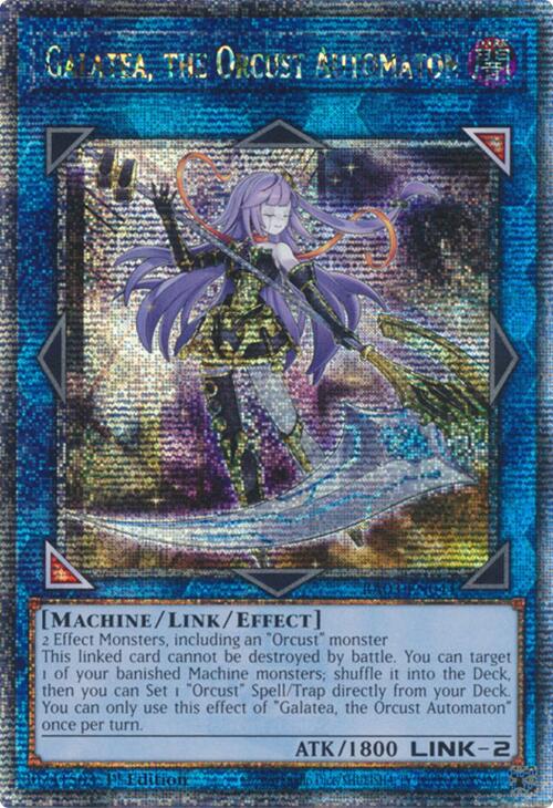 Galatea, the Orcust Automaton (Quarter Century Secret Rare) [RA03-EN044] Quarter Century Secret Rare | Deep Dive Games St. Marys