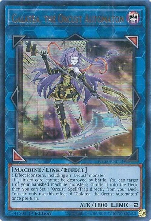 Galatea, the Orcust Automaton (UR) [RA03-EN044] Ultra Rare | Deep Dive Games St. Marys