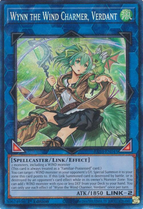 Wynn the Wind Charmer, Verdant (CR) [RA03-EN045] Prismatic Collector's Rare | Deep Dive Games St. Marys