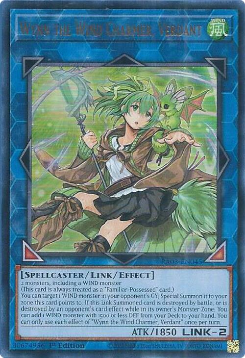 Wynn the Wind Charmer, Verdant (UR) [RA03-EN045] Ultra Rare | Deep Dive Games St. Marys