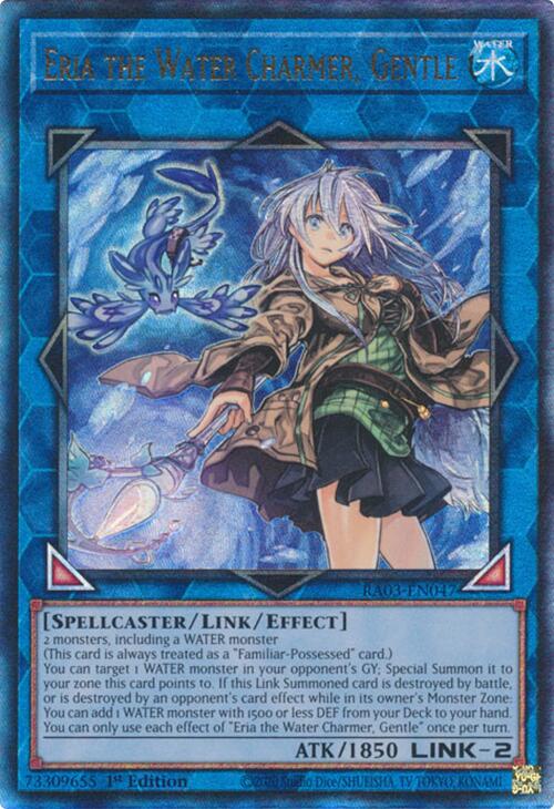 Eria the Water Charmer, Gentle (UTR) [RA03-EN047] Prismatic Ultimate Rare | Deep Dive Games St. Marys