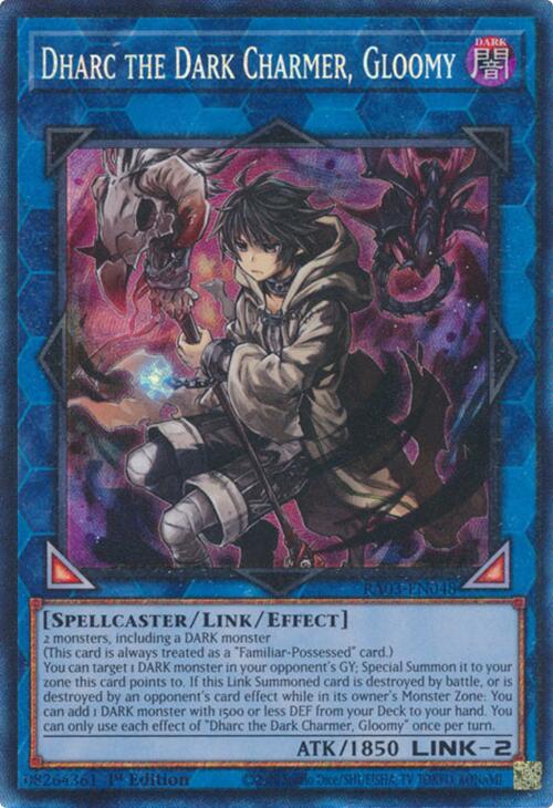 Dharc the Dark Charmer, Gloomy (CR) [RA03-EN048] Prismatic Collector's Rare | Deep Dive Games St. Marys