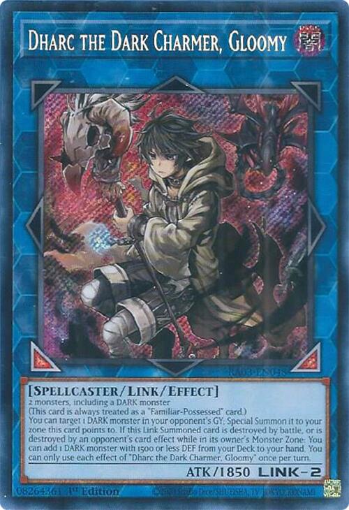 Dharc the Dark Charmer, Gloomy (Secret Rare) [RA03-EN048] Secret Rare | Deep Dive Games St. Marys