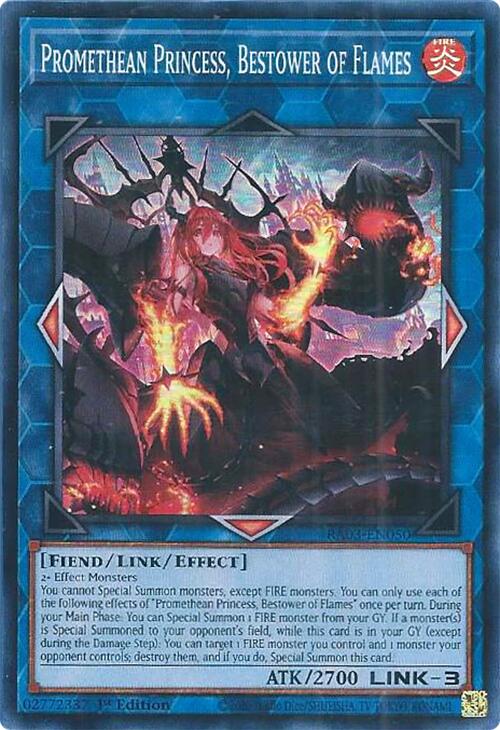 Promethean Princess, Bestower of Flames [RA03-EN050] Super Rare | Deep Dive Games St. Marys