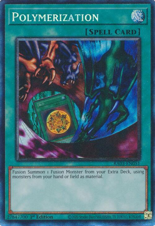 Polymerization (Alternate Art) (CR) [RA03-EN051] Prismatic Collector's Rare | Deep Dive Games St. Marys