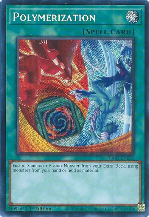 Polymerization (Secret Rare) [RA03-EN051] Secret Rare | Deep Dive Games St. Marys