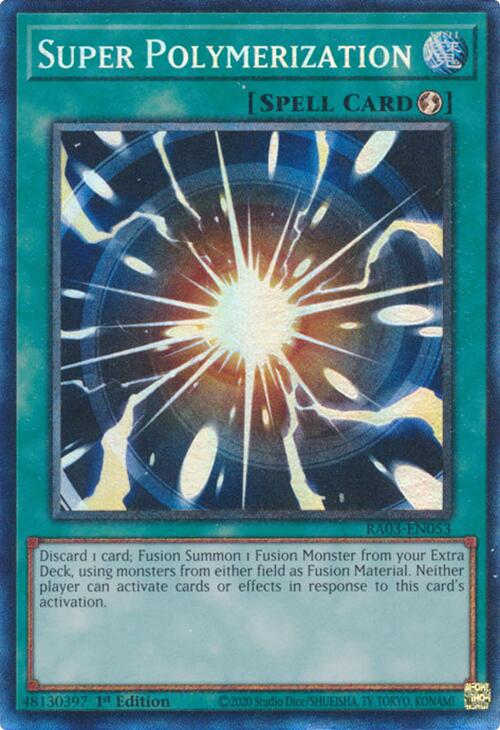 Super Polymerization (CR) [RA03-EN053] Prismatic Collector's Rare | Deep Dive Games St. Marys