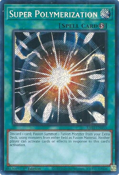 Super Polymerization (Secret Rare) [RA03-EN053] Secret Rare | Deep Dive Games St. Marys