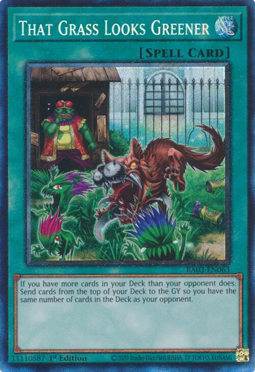 That Grass Looks Greener (CR) [RA03-EN063] Prismatic Collector's Rare | Deep Dive Games St. Marys