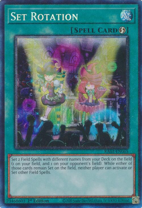 Set Rotation (CR) [RA03-EN065] Prismatic Collector's Rare | Deep Dive Games St. Marys