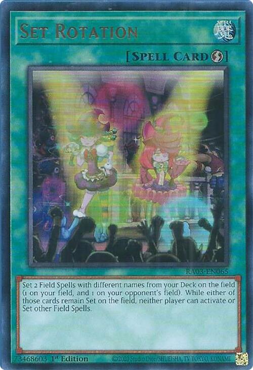 Set Rotation (UR) [RA03-EN065] Ultra Rare | Deep Dive Games St. Marys
