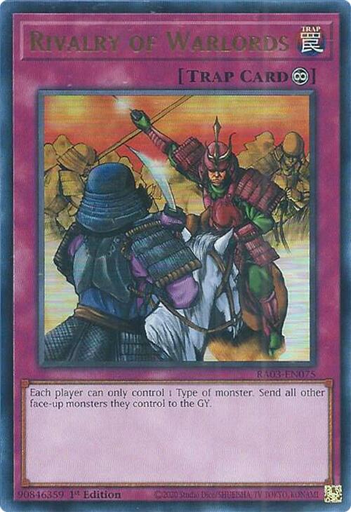Rivalry of Warlords (UR) [RA03-EN075] Ultra Rare | Deep Dive Games St. Marys