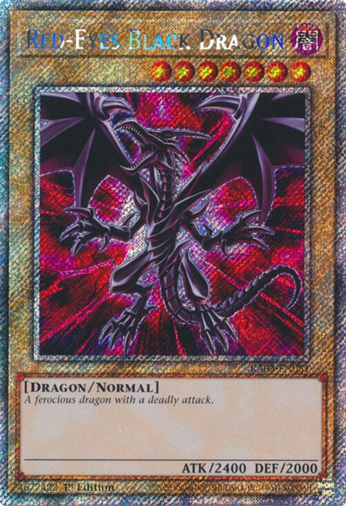 Red-Eyes Black Dragon (Platinum Secret Rare) [RA03-EN081] Platinum Secret Rare | Deep Dive Games St. Marys