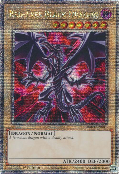 Red-Eyes Black Dragon (Quarter Century Secret Rare) [RA03-EN081] Quarter Century Secret Rare | Deep Dive Games St. Marys