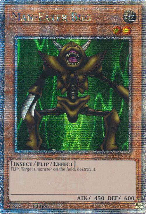 Man-Eater Bug (Quarter Century Secret Rare) [RA03-EN082] Quarter Century Secret Rare | Deep Dive Games St. Marys