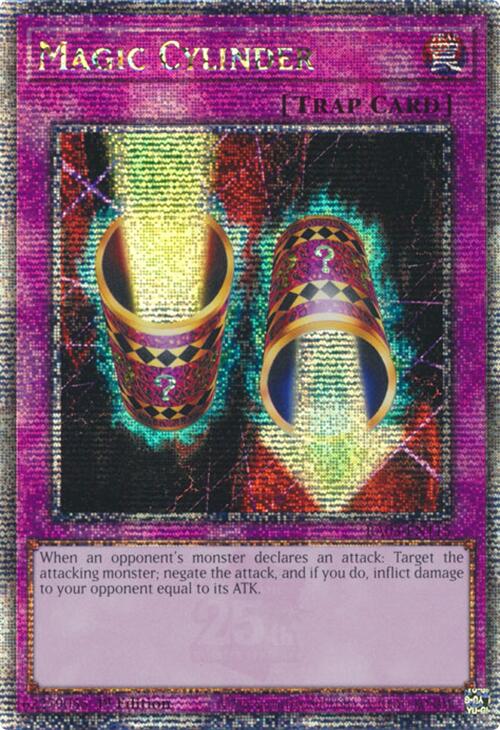 Magic Cylinder (Quarter Century Secret Rare) [RA03-EN115] Quarter Century Secret Rare | Deep Dive Games St. Marys