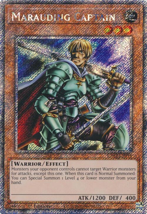 Marauding Captain (Platinum Secret Rare) [RA03-EN118] Platinum Secret Rare | Deep Dive Games St. Marys