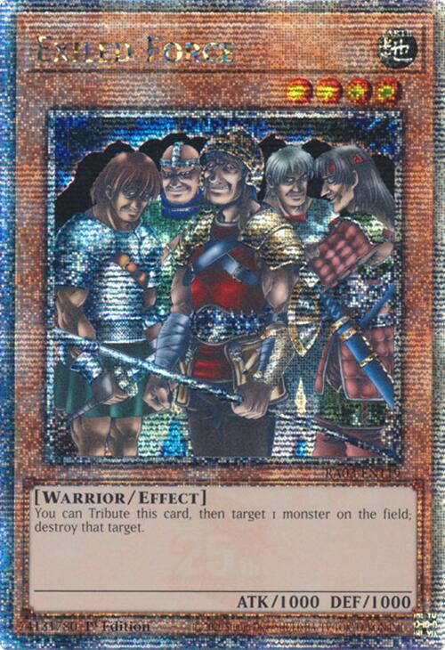 Exiled Force (Quarter Century Secret Rare) [RA03-EN119] Quarter Century Secret Rare | Deep Dive Games St. Marys