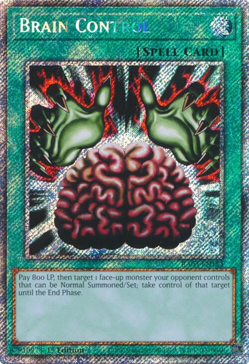 Brain Control (Platinum Secret Rare) [RA03-EN154] Platinum Secret Rare | Deep Dive Games St. Marys