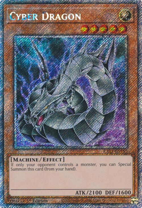 Cyber Dragon (Platinum Secret Rare) [RA03-EN155] Platinum Secret Rare | Deep Dive Games St. Marys