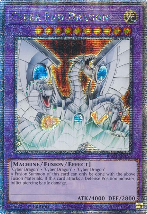 Cyber End Dragon (Quarter Century Secret Rare) [RA03-EN156] Quarter Century Secret Rare | Deep Dive Games St. Marys