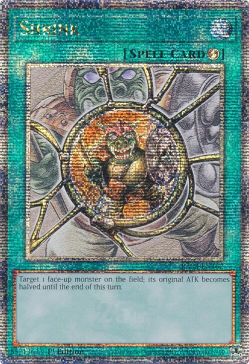 Shrink (Quarter Century Secret Rare) [RA03-EN162] Quarter Century Secret Rare | Deep Dive Games St. Marys