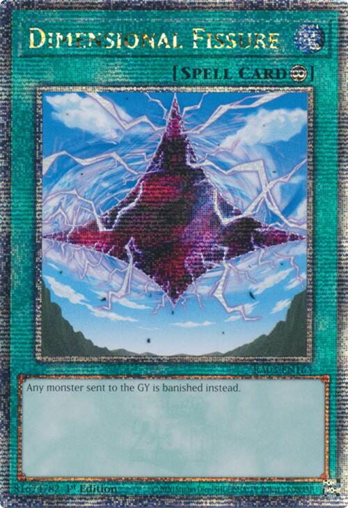 Dimensional Fissure (Quarter Century Secret Rare) [RA03-EN163] Quarter Century Secret Rare | Deep Dive Games St. Marys