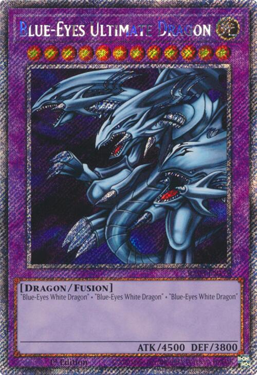 Blue-Eyes Ultimate Dragon (Platinum Secret Rare) [RA03-EN178] Platinum Secret Rare | Deep Dive Games St. Marys