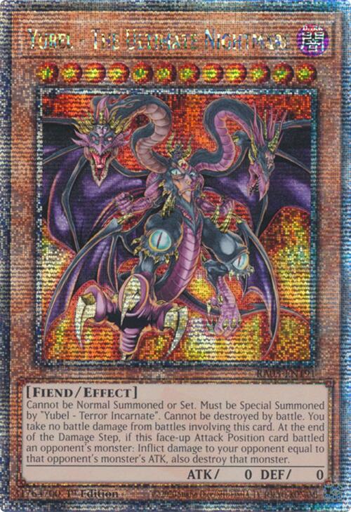 Yubel - The Ultimate Nightmare (Quarter Century Secret Rare) [RA03-EN191] Quarter Century Secret Rare | Deep Dive Games St. Marys