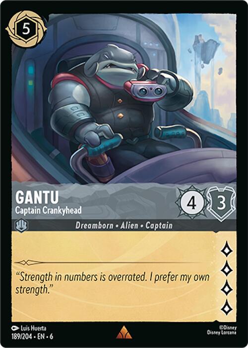 Gantu - Captain Crankyhead (189/204) [Azurite Sea] | Deep Dive Games St. Marys