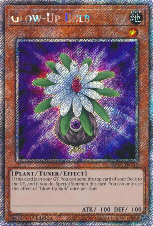 Glow-Up Bulb (Platinum Secret Rare) [RA03-EN245] Platinum Secret Rare | Deep Dive Games St. Marys