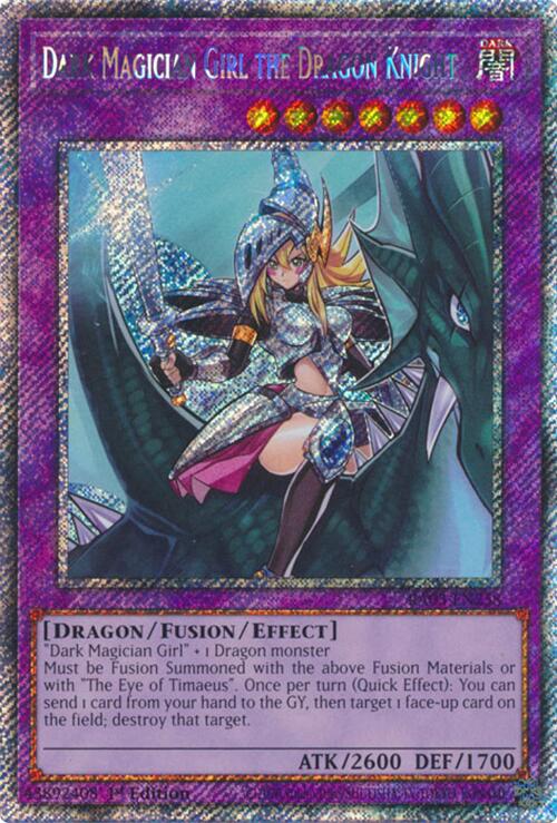 Dark Magician Girl the Dragon Knight (Platinum Secret Rare) [RA03-EN258] Platinum Secret Rare | Deep Dive Games St. Marys