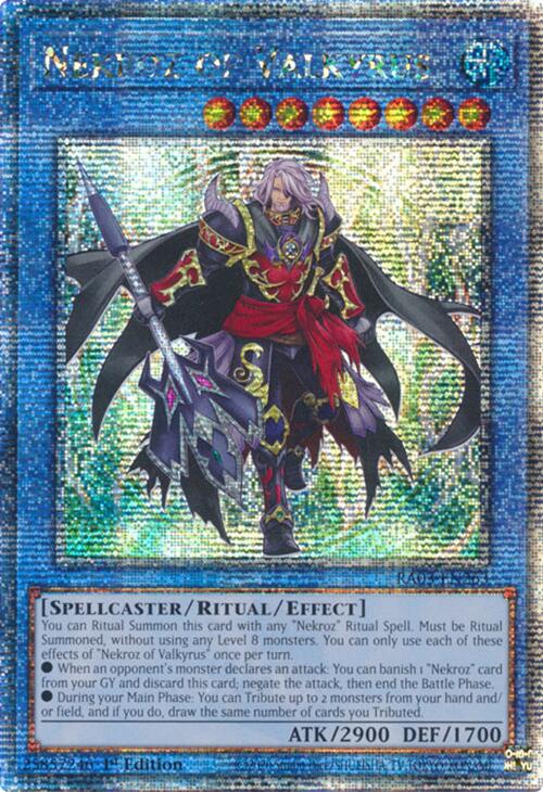 Nekroz of Valkyrus (Quarter Century Secret Rare) [RA03-EN263] Quarter Century Secret Rare | Deep Dive Games St. Marys