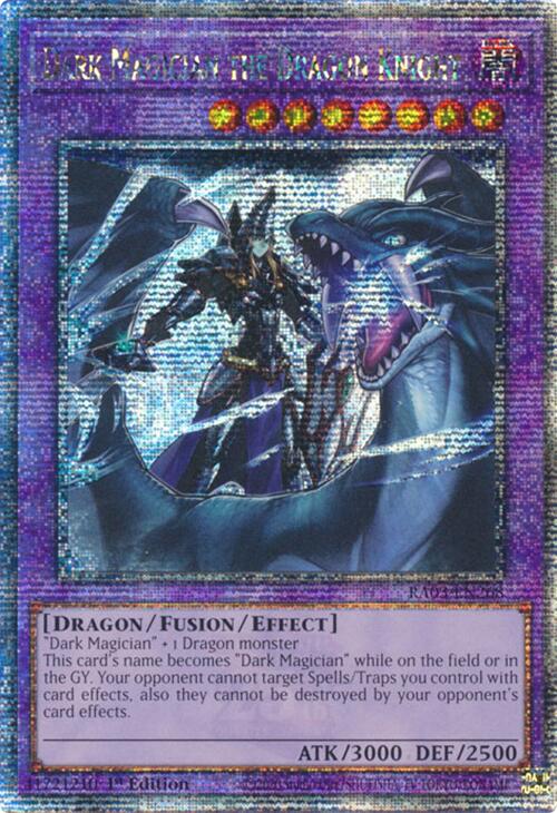 Dark Magician the Dragon Knight (Quarter Century Secret Rare) [RA03-EN268] Quarter Century Secret Rare | Deep Dive Games St. Marys