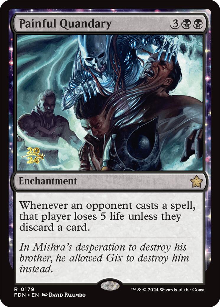 Painful Quandary [Foundations Prerelease Promos] | Deep Dive Games St. Marys