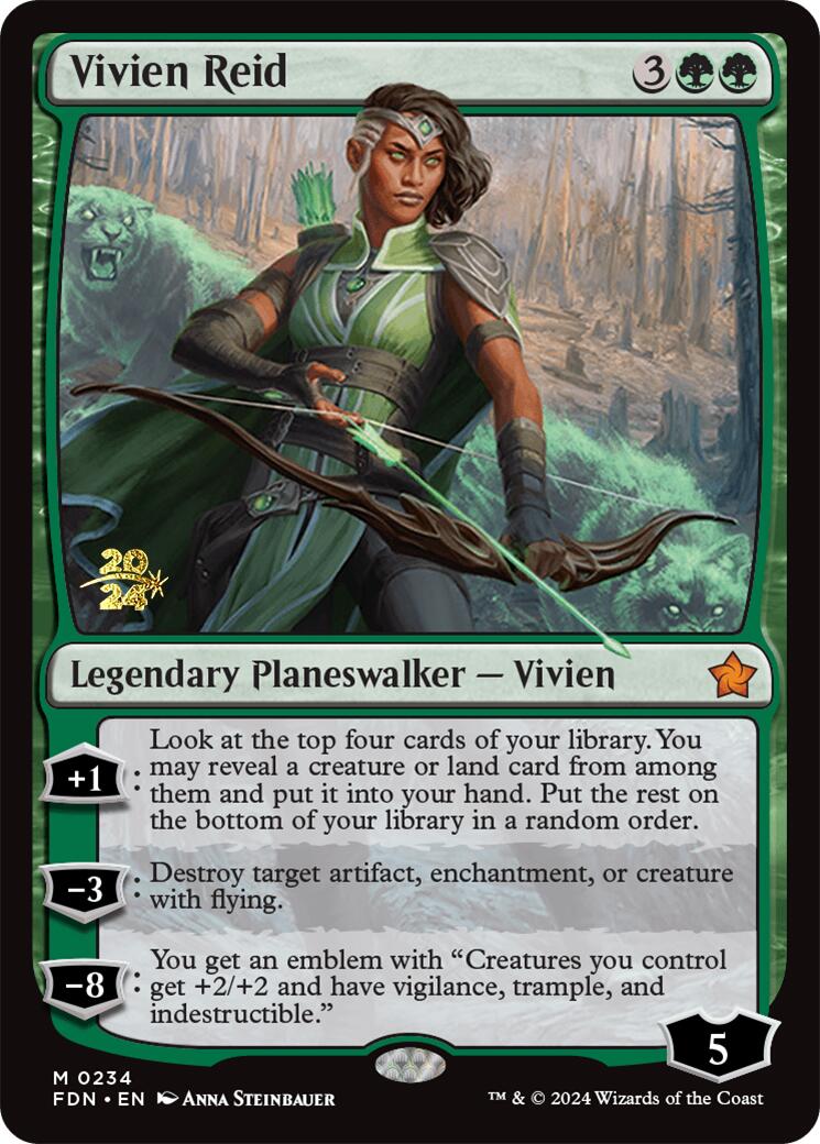 Vivien Reid [Foundations Prerelease Promos] | Deep Dive Games St. Marys