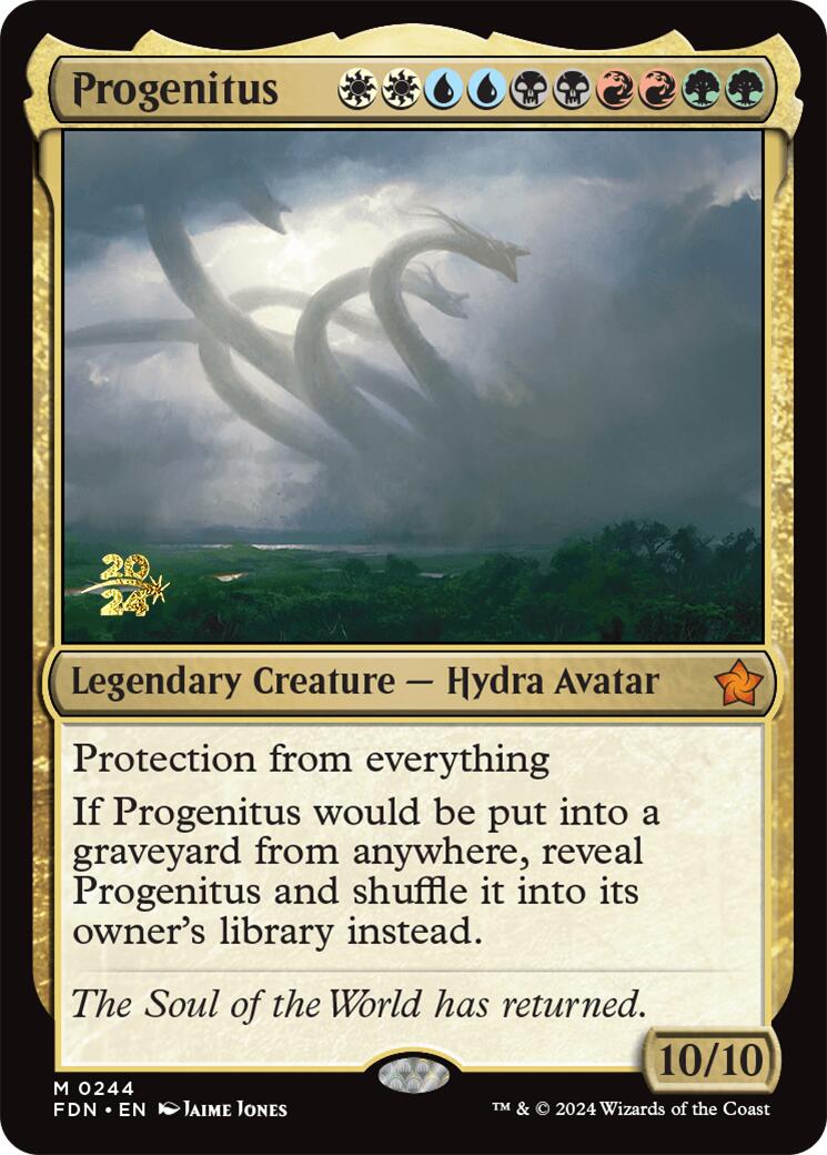 Progenitus [Foundations Prerelease Promos] | Deep Dive Games St. Marys