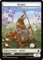 Rabbit // Soldier Double-Sided Token [Foundations Tokens] | Deep Dive Games St. Marys
