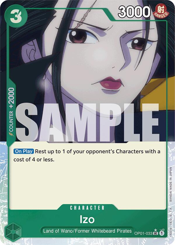 Izo (OP01-033) (Extended Art) [Premium Booster -The Best-] | Deep Dive Games St. Marys