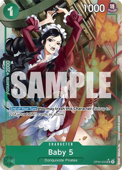 Baby 5 (OP04-032) (Full Art) [Premium Booster -The Best-] | Deep Dive Games St. Marys