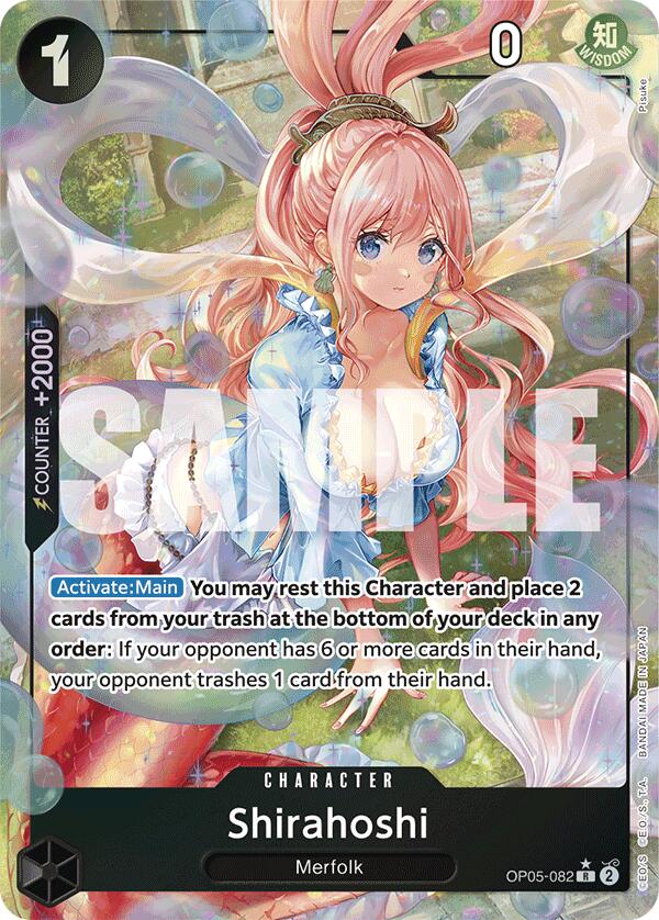Shirahoshi (OP05-082) (Alternate Art) [Premium Booster -The Best-] | Deep Dive Games St. Marys