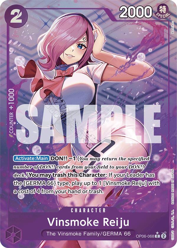 Vinsmoke Reiju (OP06-068) (Full Art) [Premium Booster -The Best-] | Deep Dive Games St. Marys