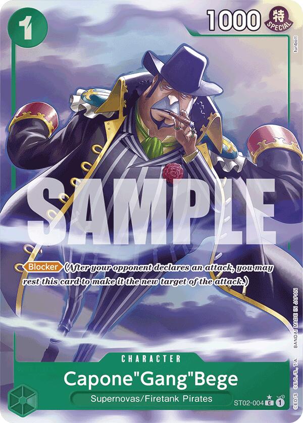 Capone"Gang"Bege (ST02-004) (Alternate Art) [Premium Booster -The Best-] | Deep Dive Games St. Marys