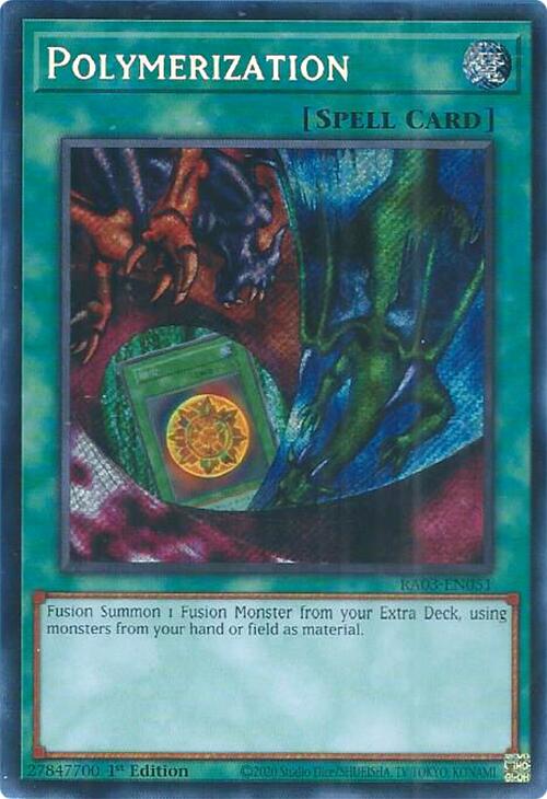 Polymerization (Alternate Art) (Secret Rare) [RA03-EN051] Secret Rare | Deep Dive Games St. Marys