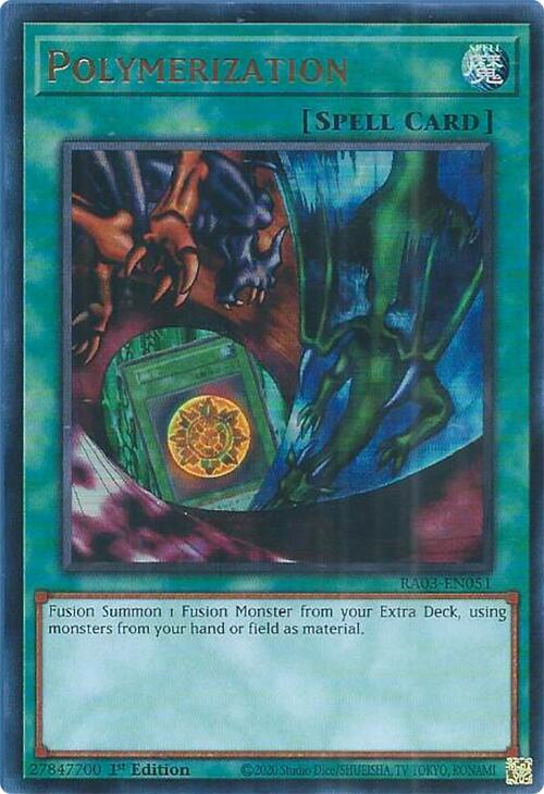 Polymerization (Alternate Art) (UR) [RA03-EN051] Ultra Rare | Deep Dive Games St. Marys