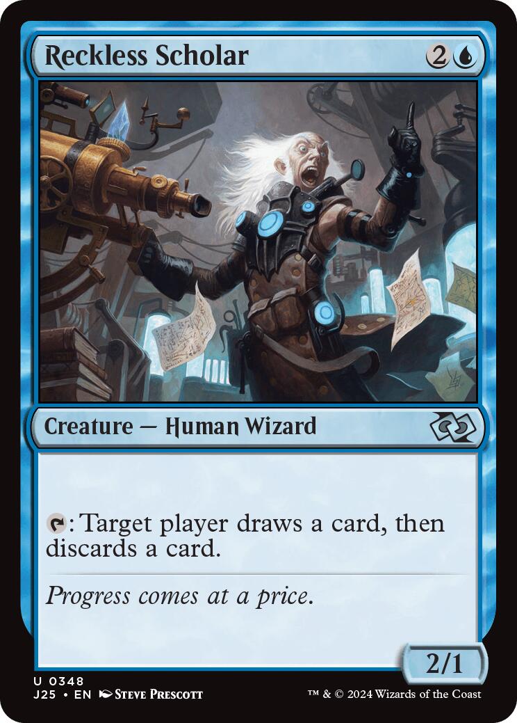 Reckless Scholar [Foundations Jumpstart] | Deep Dive Games St. Marys