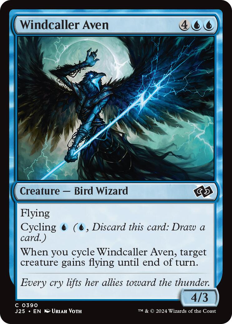 Windcaller Aven [Foundations Jumpstart] | Deep Dive Games St. Marys