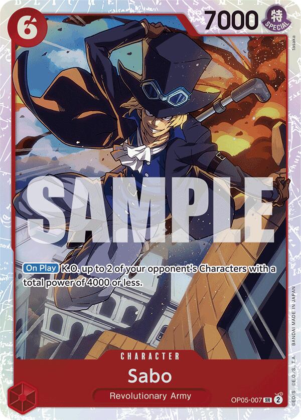 Sabo (OP05-007) (Reprint) [Premium Booster -The Best-] | Deep Dive Games St. Marys