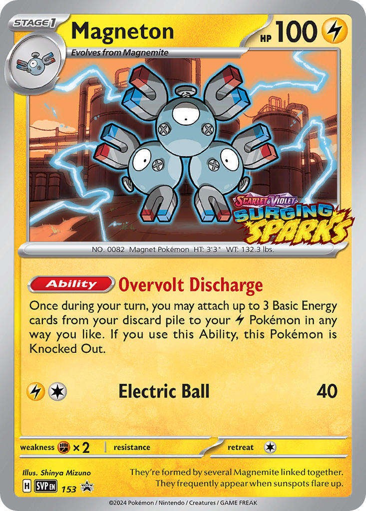 Magneton (153) [Scarlet & Violet: Black Star Promos] | Deep Dive Games St. Marys